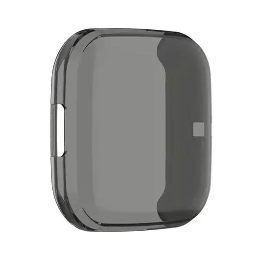 Protective Case for Fitbit Versa 2 (Transparent Black) by Habicare