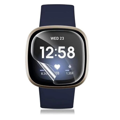 Hydrogel Screen Protectors for Fitbit Versa 3 (Pack of 6) by That Watch Shop