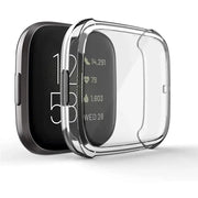 Protective Case for Fitbit Versa 3 (Clear) by That Watch Shop