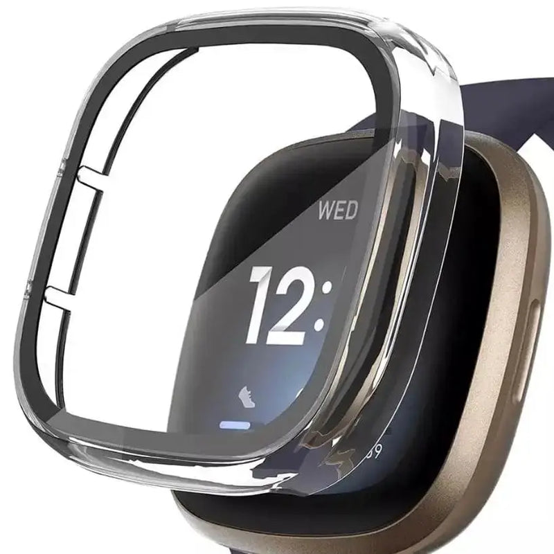 Protective Case for Fitbit Versa 3 (Clear) by Habicare