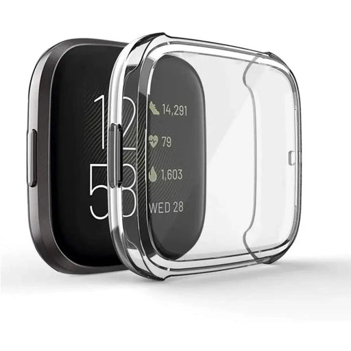 Protective Case for Fitbit Versa 4 (Clear) by That Watch Shop