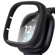 Protective Case for Fitbit Versa 4 (Black) by Habicare