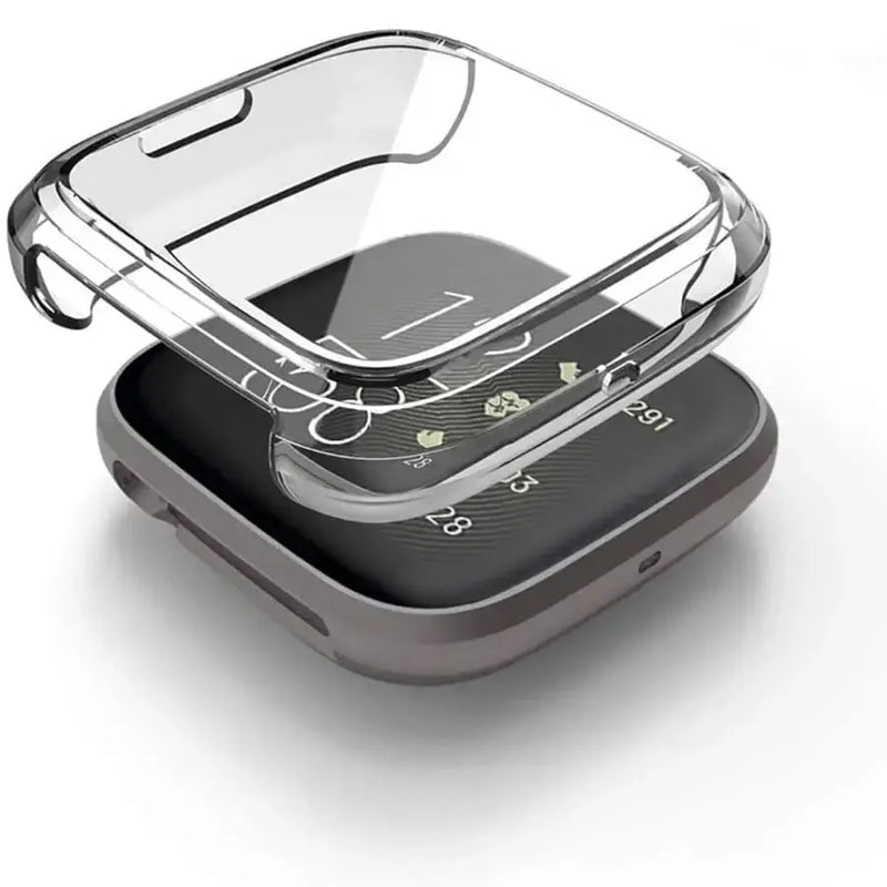 Protective Case for Fitbit Versa 4 (Clear) by Habicare
