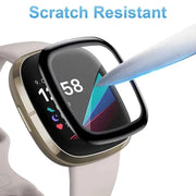 Screen Protectors for Fitbit Versa 3 (Pack of 4) by That Watch Shop