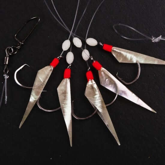 Fladen SABIKI Deep Sea D3 Sabiki Rig Pearl #6 Hook