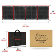 Flexible Foldable Solar Panel for Travel & Phone by Habicare
