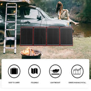 Flexible Foldable Solar Panel for Travel & Phone by Habicare