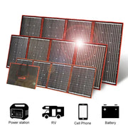 Flexible Foldable Solar Panel for Travel & Phone by Habicare