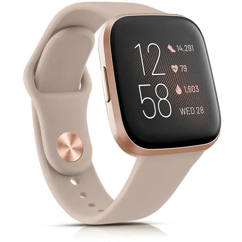 Flexible Silicone Wristband for the Fitbit Versa 3 (available in 17 colours) by Habicare