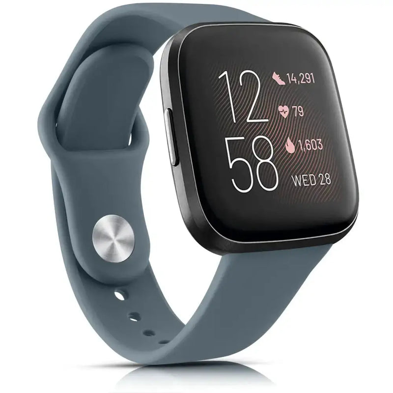 Flexible Silicone Wristband for the Fitbit Versa Lite (available in 17 colours) by Habicare