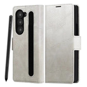 Flip Leather Phone Case for the Samsung Galaxy Z Fold7 (2 colours available) by Habicare