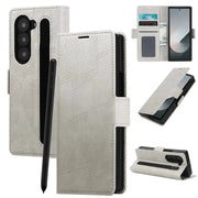 Flip Leather Phone Case for the Samsung Galaxy Z Fold7 (2 colours available) by Habicare