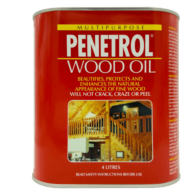 Flood Penetrol Flood Penetrol Wood Oil 4L (Red Can)