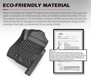 KIWI MASTER 3D TPE Car Floor Mat for Ford Ranger 2023+ by Kiwi Offroad