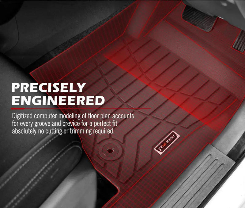 KIWI MASTER 3D TPE Car Floor Mat for Ford Ranger 2023+ by Kiwi Offroad