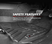 KIWI MASTER 3D TPE Car Floor Mat for Ford Ranger 2023+ by Kiwi Offroad