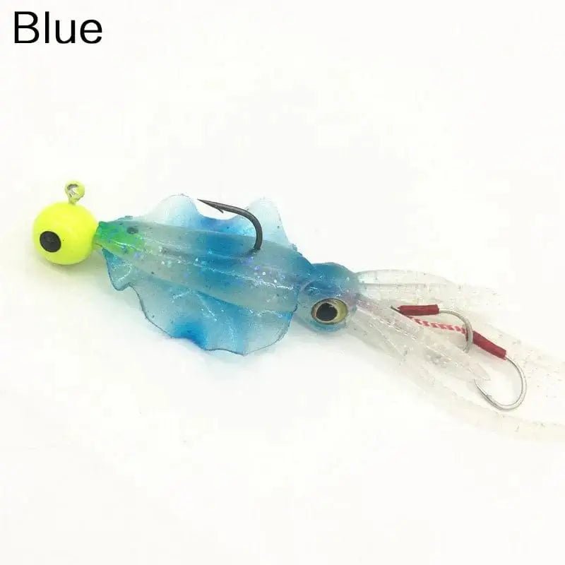 China China FLYSAND Large Simulation Squid Hard Fishing Lures Baits Lifelike Swimbait Octopus Bait With 2 Treble Hooks Fishing Accessory
