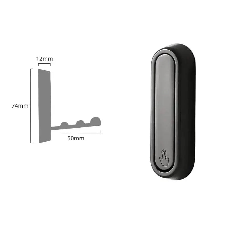 Foldable Aluminium Clothes Hook for RV's and Caravans by Habicare