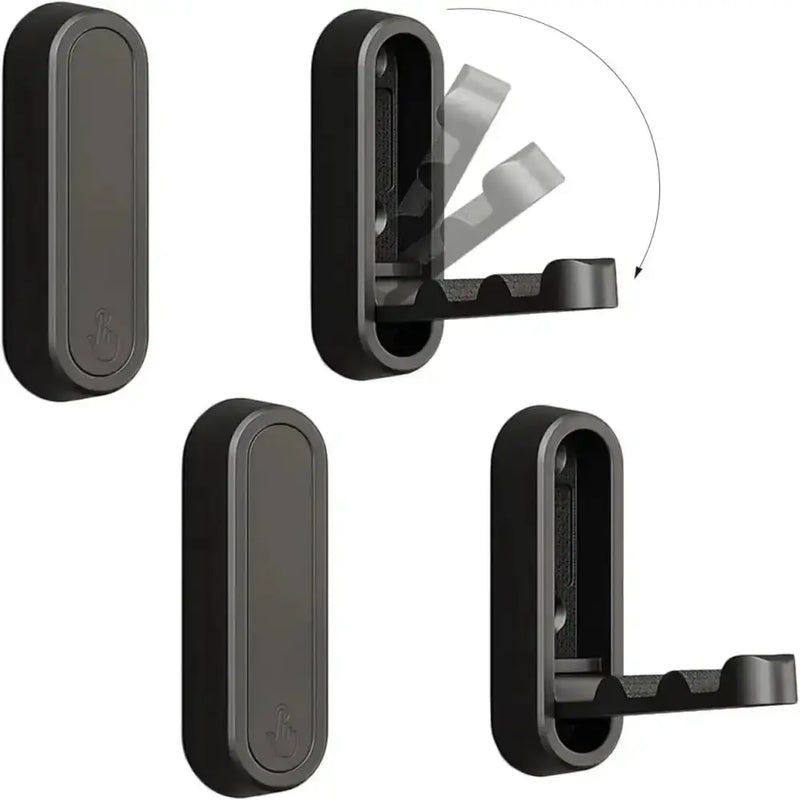 Foldable Aluminium Clothes Hook for RV's and Caravans by Habicare