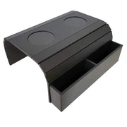Foldable Bamboo Sofa Armrest Table with Cup Holder (2 colours available) by Habicare