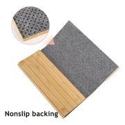 Foldable Bamboo Sofa Armrest Table with Cup Holder (2 colours available) by Habicare