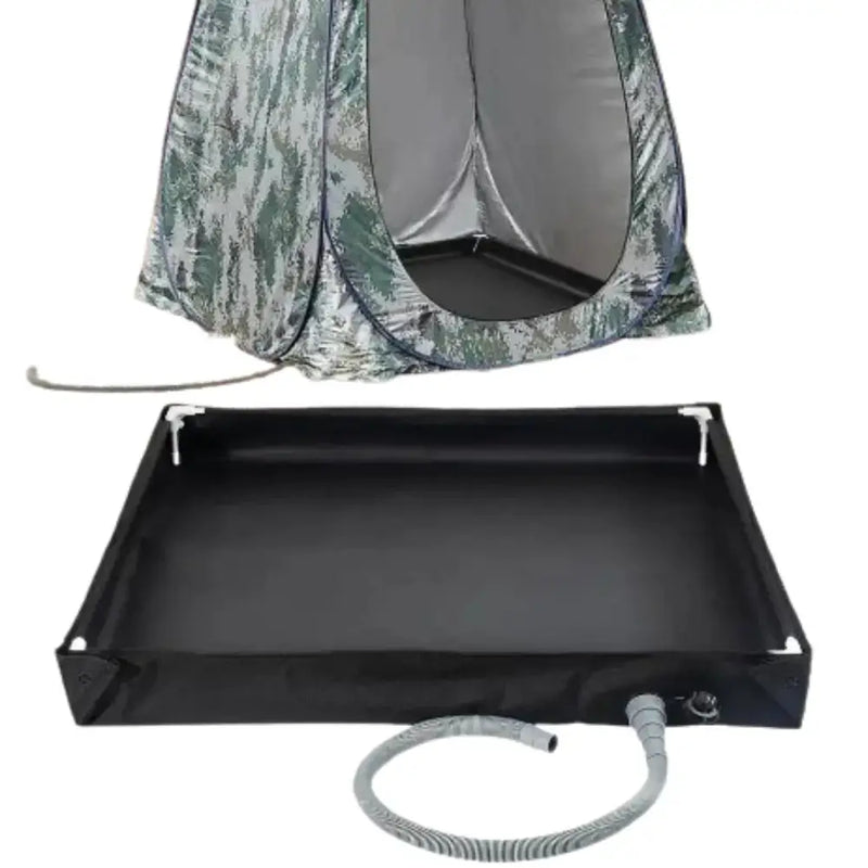 Foldable Camping Shower Pan by Habicare