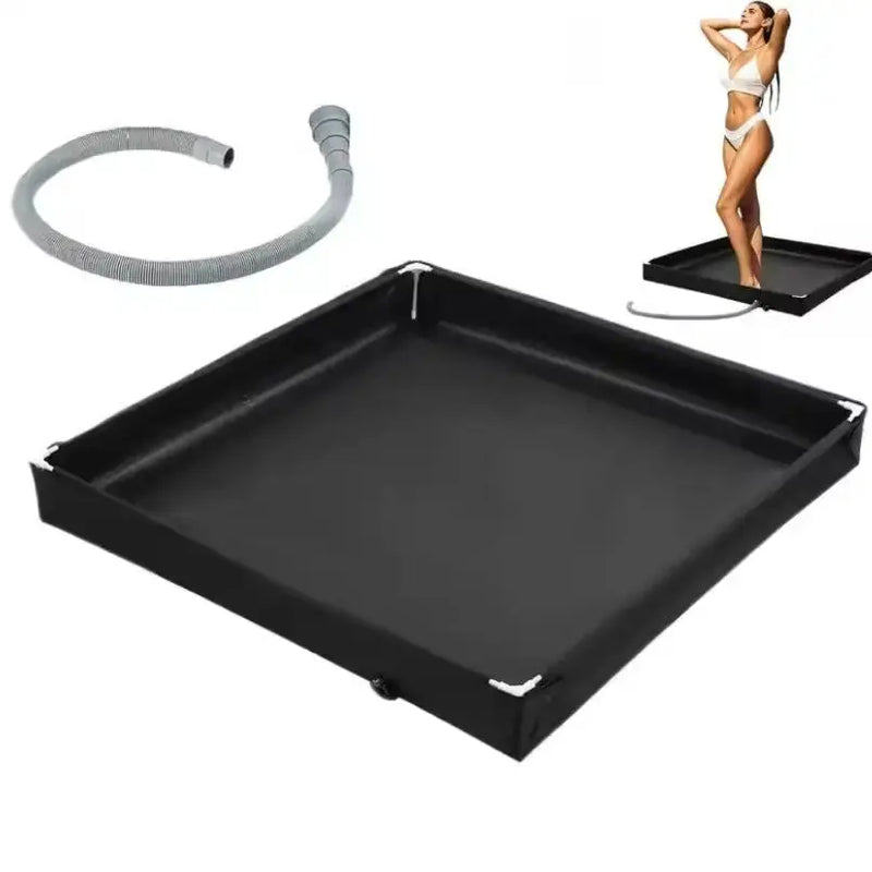 Foldable Camping Shower Pan by Habicare