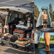 Foldable Camping Shower Pan by Habicare