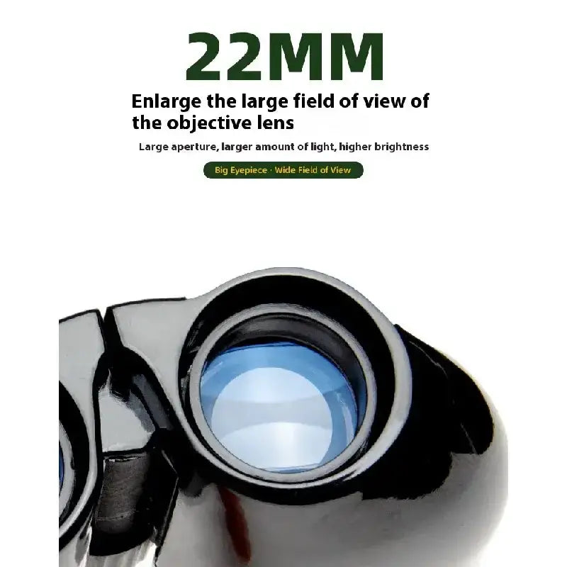 Foldable Compact Binoculars (10x22) by Habicare