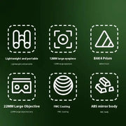 Foldable Compact Binoculars (10x22) by Habicare