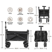Foldable Portable Camping & Utility Cart – Heavy Duty by Habicare