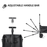 Foldable Portable Camping & Utility Cart – Heavy Duty by Habicare
