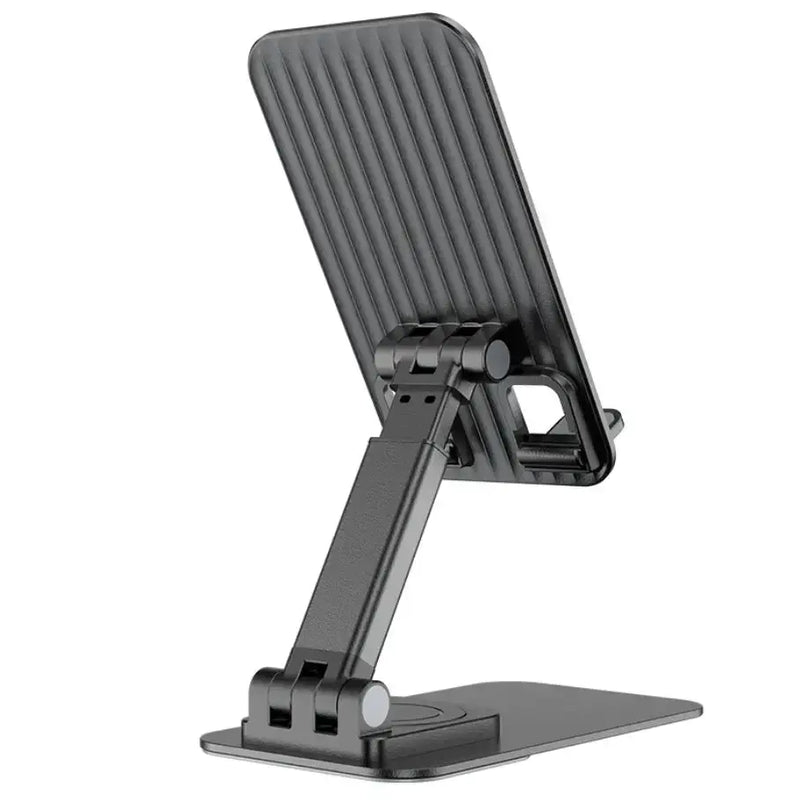 techplus Foldable Rotatable Desktop Phone Stand for 4.5–7 Inch Phones (PH50) TechPlus PH50 Foldable Rotatable Desktop Phone Stand