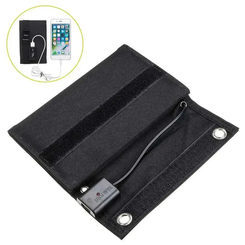 Foldable Solar Panel (12W & 5V) by Habicare