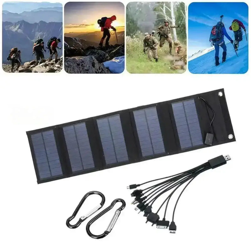 Foldable Solar Panel (12W & 5V) by Habicare
