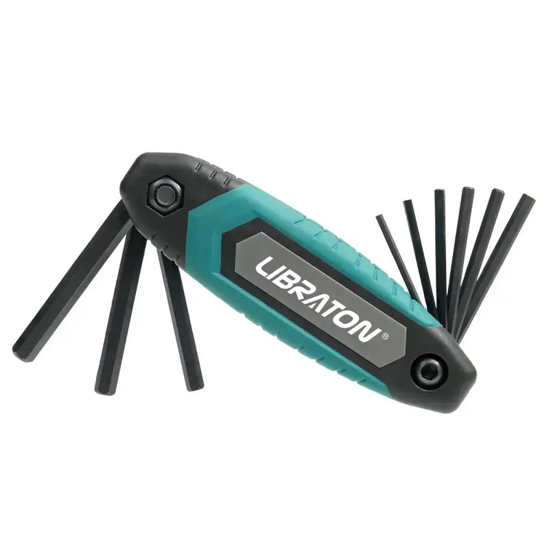 Folding Allen Key Set – SAE/Metric Hex by Habicare