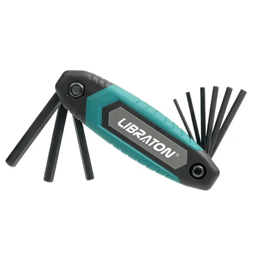 Folding Allen Key Set – SAE/Metric Hex by Habicare