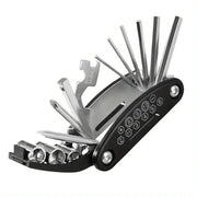 Folding Bike & Motorcycle Repair Tool Kit (16 in 1) by Habicare