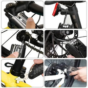Folding Bike & Motorcycle Repair Tool Kit (16 in 1) by Habicare