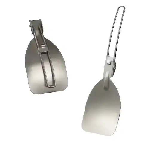 Habicare Folding Stainless Steel Camping Spatula Folding Stainless Steel Camping Spatula