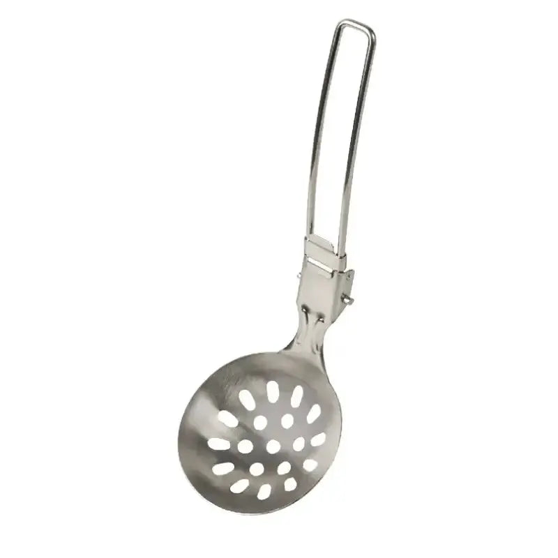Folding Stainless Steel Camping Spatula by Habicare
