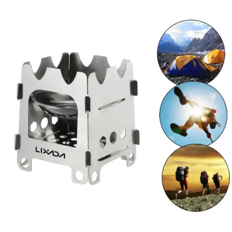 Folding Camping Stove – Ultralight & Portable by Habicare