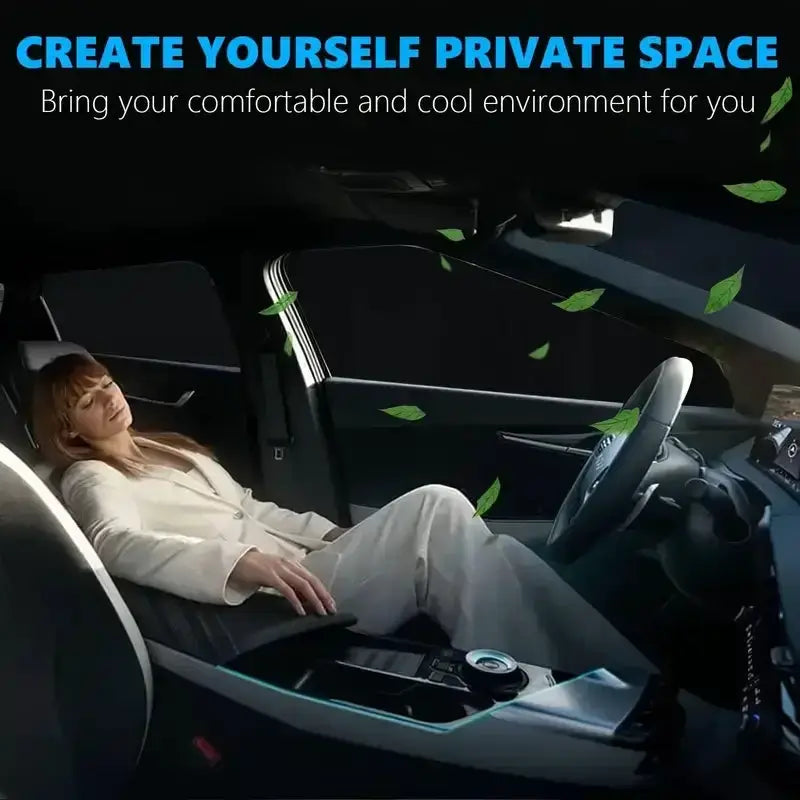 Folding Car Window Sunshade Cover by Habicare