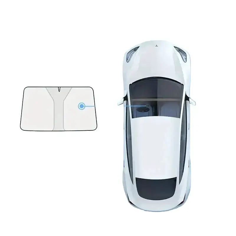 Folding Car Window Sunshade Cover by Habicare