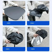 Folding Car Window Sunshade Cover by Habicare