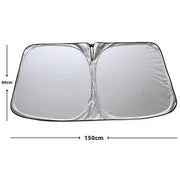 Folding Car Windshield Sunshade Visor by Habicare