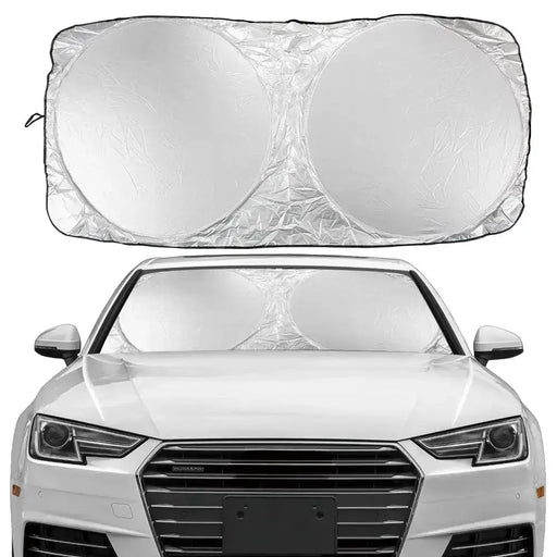 Folding Car Windshield Sunshade Visor by Habicare