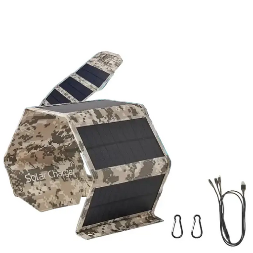 Habicare Foldable USB Solar Charger Panel Foldable USB Solar Charger Panel