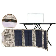 Foldable USB Solar Charger Panel by Habicare