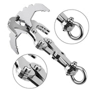 Folding Stainless Steel Grappling Hook – Outdoor Survival Tool by Habicare